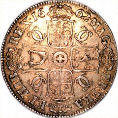 Reverse of Charles II Silver Crown