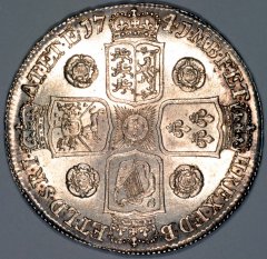 Roses on Reverse of 1741 Crown