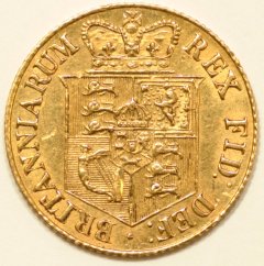 Reverse of 1817 Half Sovereign