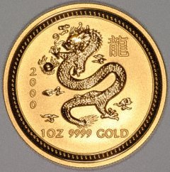 2000 Year of the Dragon Coin